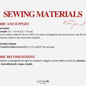 Maxi Skirt Pattern | Long Skirt Sewing Pattern | Satin Silk Long Skirt | Womens Sewing Pattern | Beginner Digital Pattern | Sizes XS-XXXL image 10