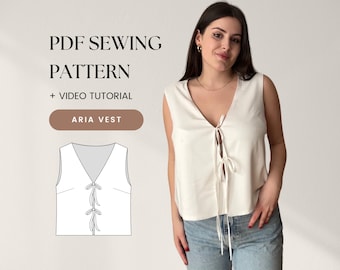 トップス OMMO FLASK PATTERN TOP VEST SET OMMO ONLINE STORE / CUTSEW