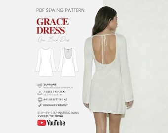knee length dresses for ladies Underground White Backless Dress - US 6