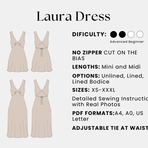 Sweet Dreams V-neck Bias Cut Slip Dress