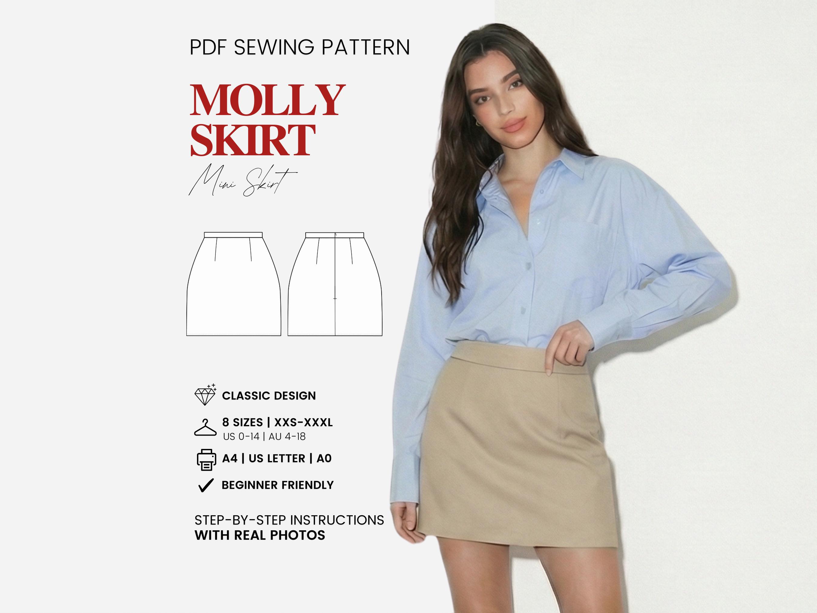 High Waisted Micro Mini Skirt - Etsy
