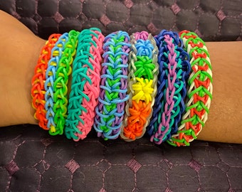 Rubber Band Bracelet - Etsy