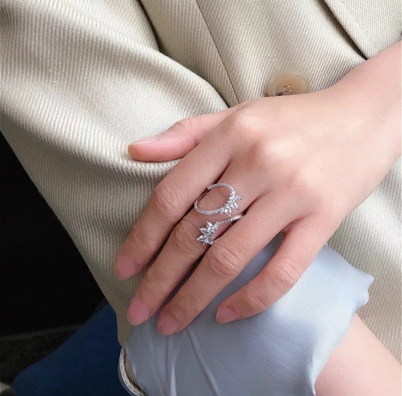 Morocco Design Cubic Zirconia Rings for Women / Wedding Ring / Etsy