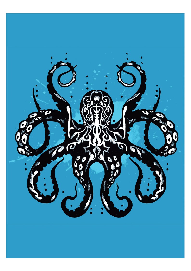 Download A3 Print Octopus Prints Art Collectibles Delage Com Br