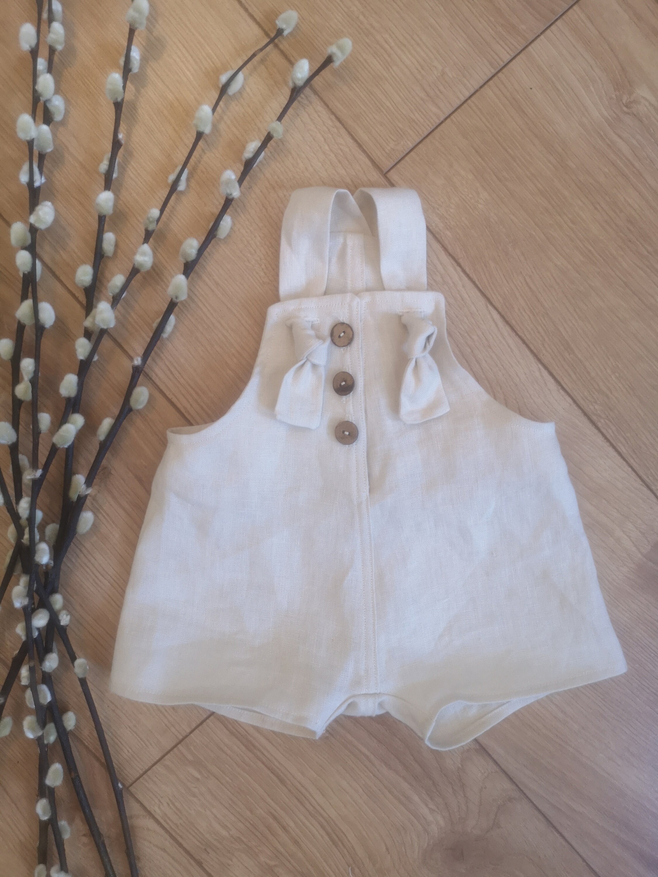 Baby Linen Overalls Baby Linen Dungarees Baby Boy Overalls Etsy