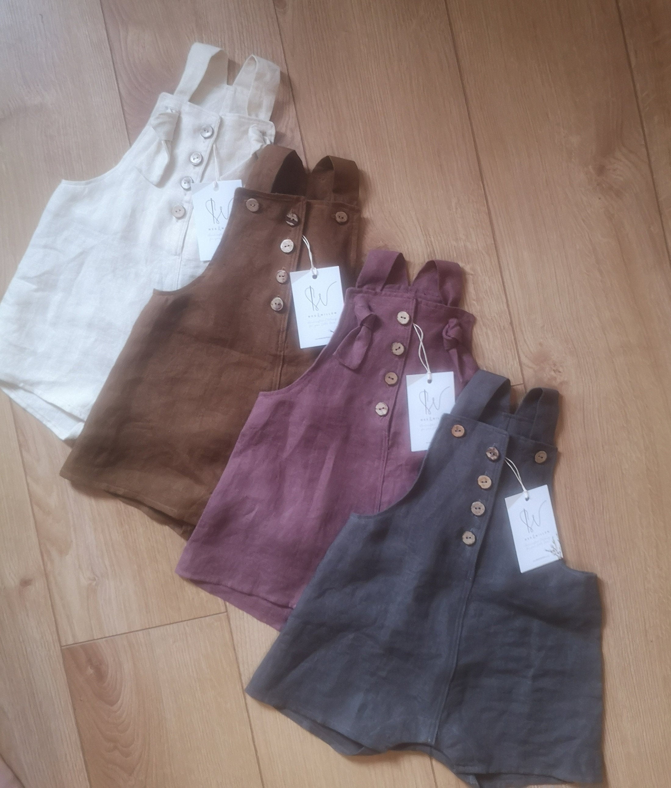 Baby Linen Overalls Baby Linen Dungarees Baby Boy Overalls Etsy