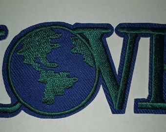 Love The Earth Patch Iron On