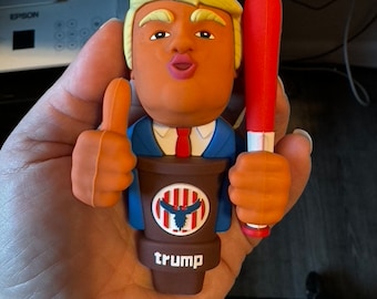 Pipe Trump Funny Silicone Pipe Bowl Glass Insert Pipe
