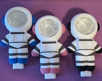 Pipe Astronaut Silicone Pipe Bowl Glass Insert Pipe