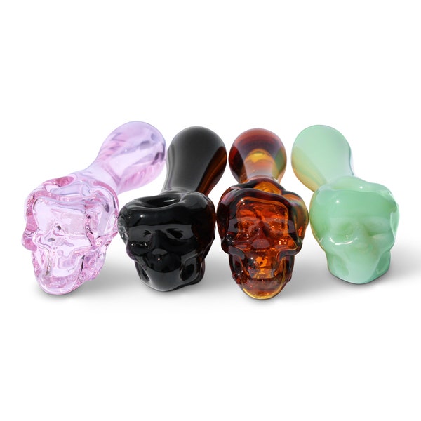 Pipe Skull Pipe Glass Hand Pipe