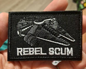 Rebel Scum Hook And Loop Patch