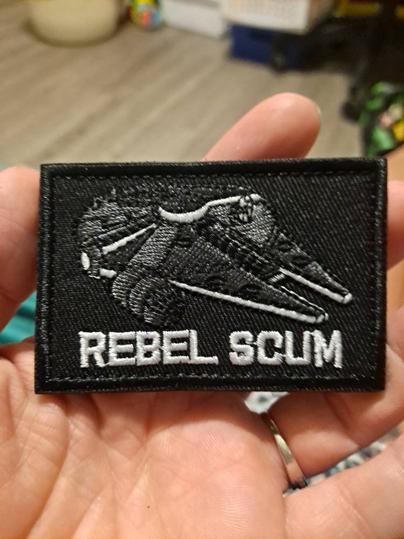 Rebel Scum Hook and Loop Patch Starwars Patch 
