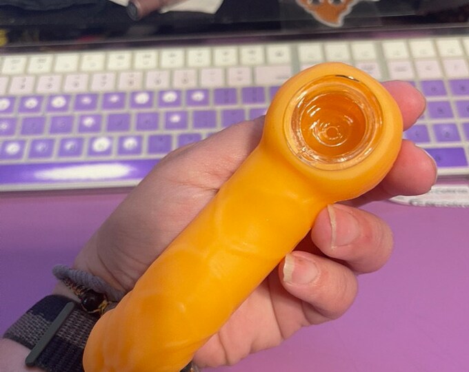 Pipe Silicone Pipe Bowl Glass Insert Pipe Penis Pipe Etsy