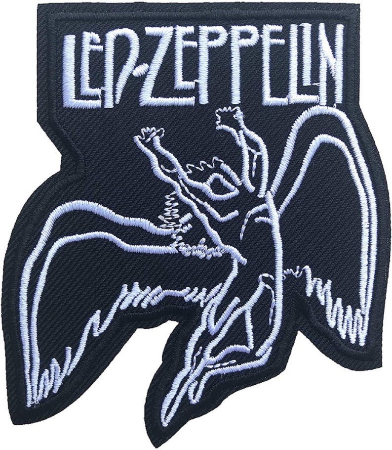 Led Zeppelin 3.25 x 3.5 In Iron On Patch Etsy