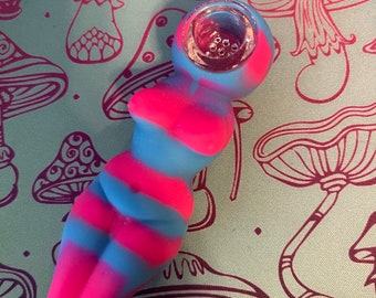 Silicone Pipe Girl Pipe Pretty Girl Pipe Lady Silicone Pipe