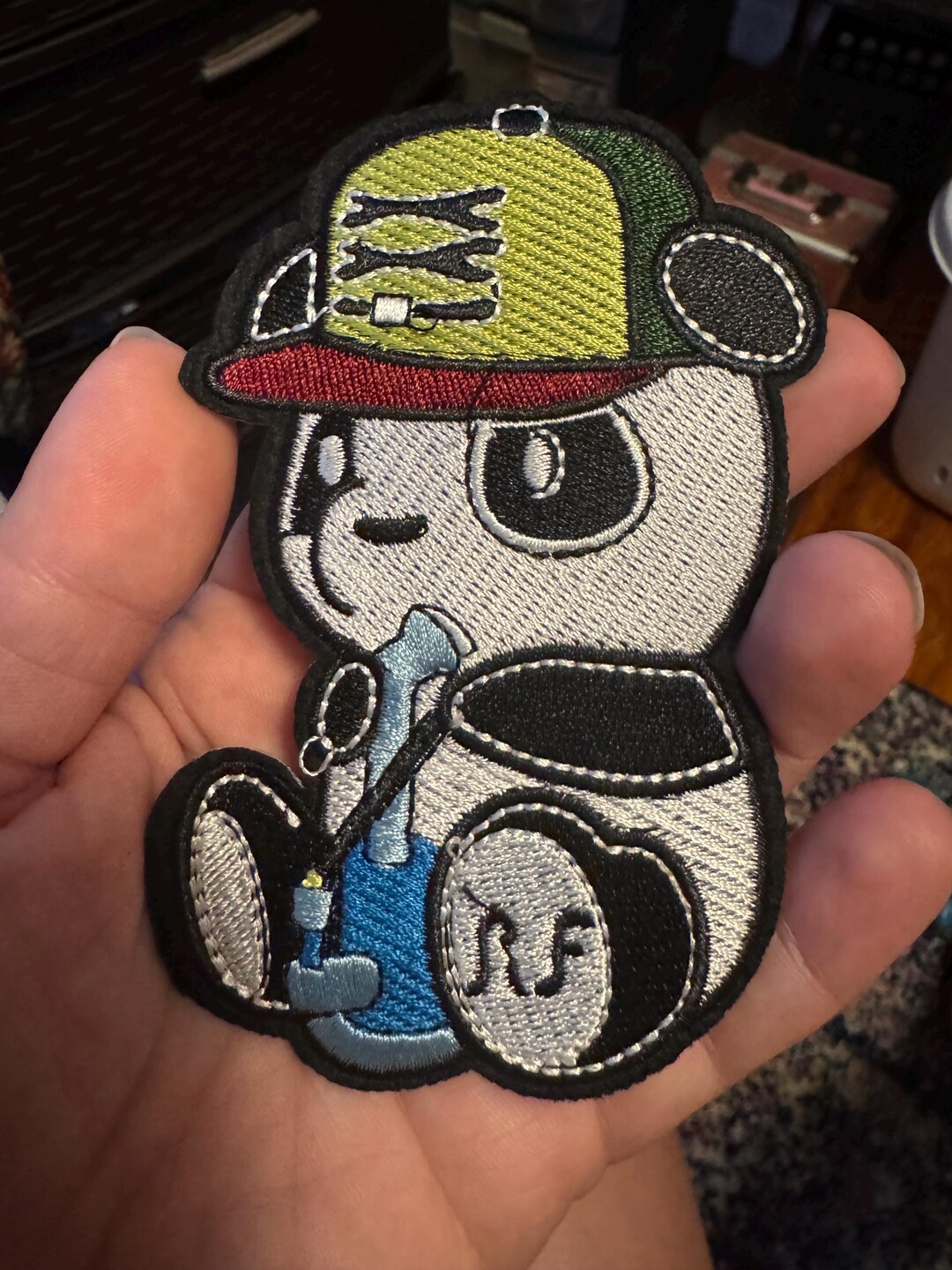 Stoner Patch Bear 420 Smoke Bear Cute Stoner Iron on Patch - Etsy