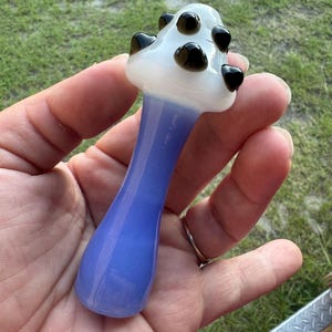 Pipe Chillum Mushroom Pipe Bowl Glass Pipe Chillum