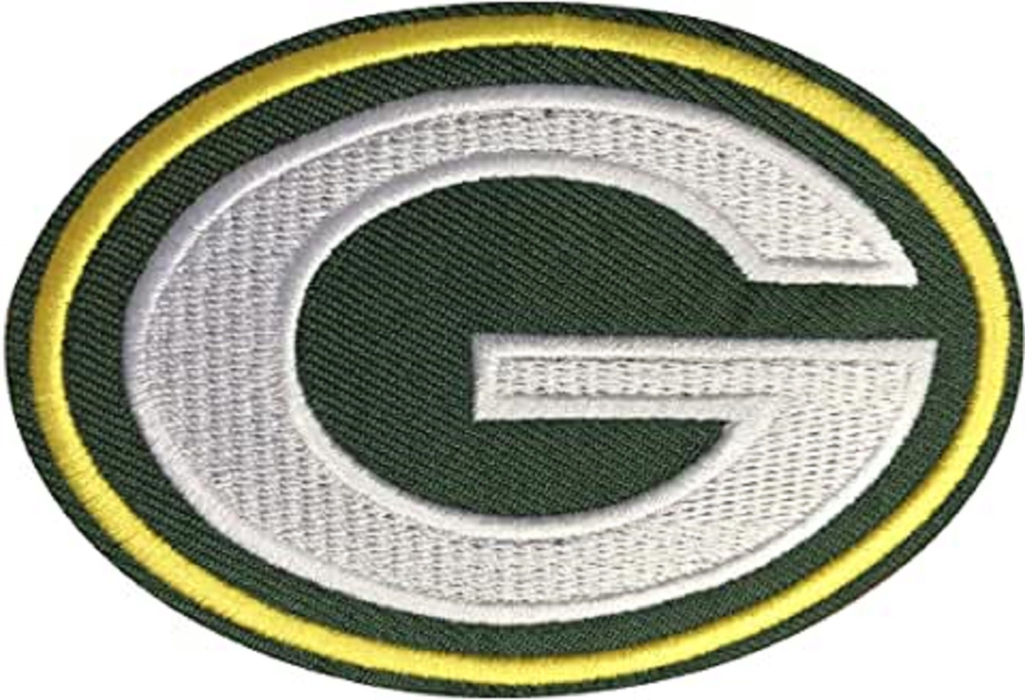 Green Bay Packers 3 5/8" x 2 3/8" Embroidered Iron/sew on P…