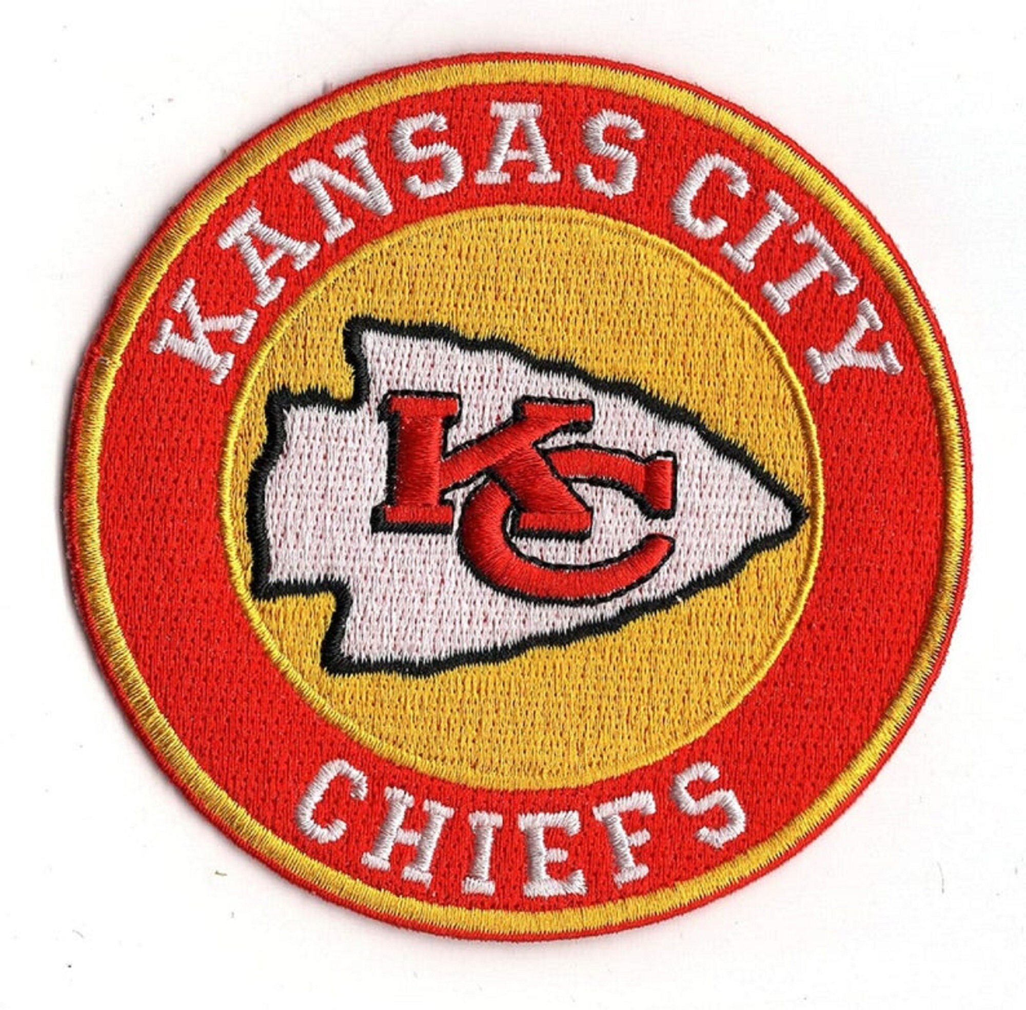 Kansas City Chiefs Patch 3.5" Iron On
