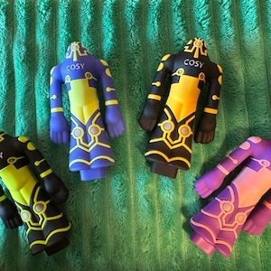 Pipe Monster Robot Hacker Coder Evil Silicone