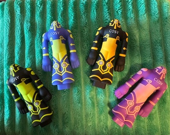 Pipe Monster Robot Hacker Coder Evil Silicone