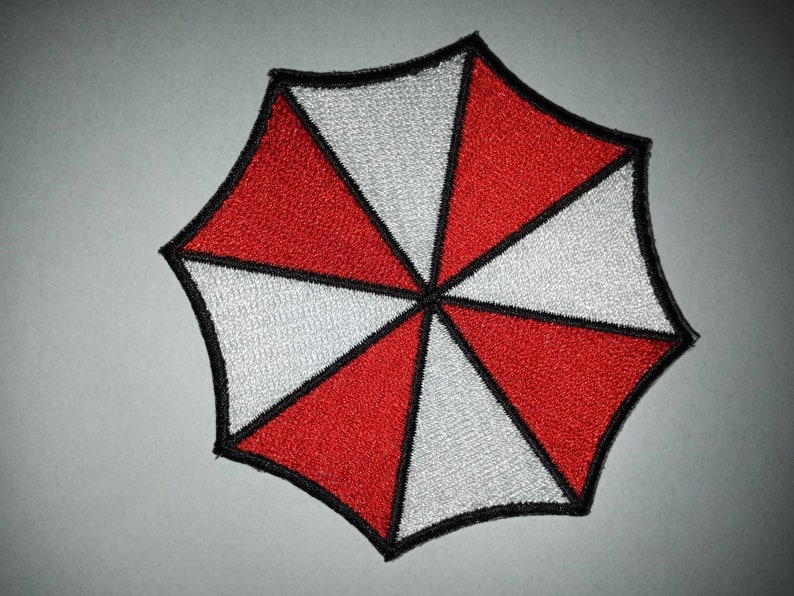Resident Evil 3 Inch Iron On Patch Umbrella