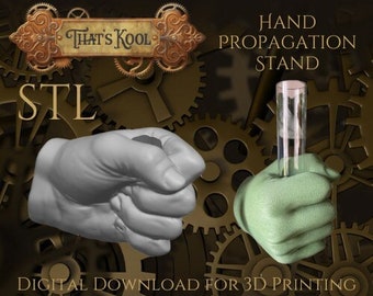 Hand Propagation Station 3D print STL file - 3D model - STL. - Ready to print - 3D download