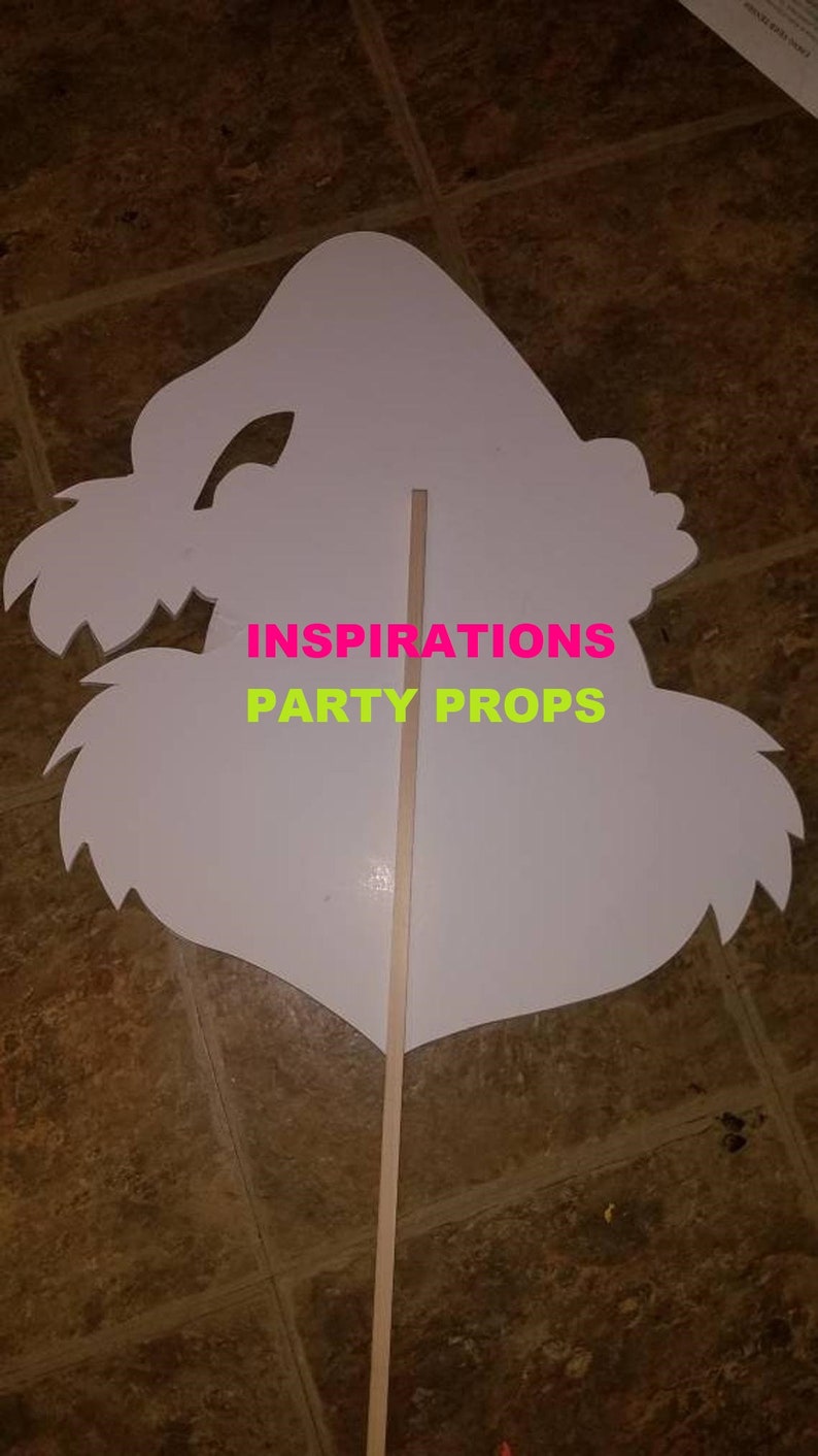 Grinch Christmas Tree Tree Topper Prop Etsy