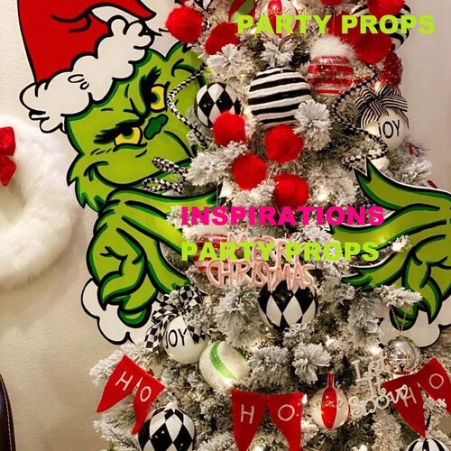 Bow Only Christmas Tree Topper Tree Topper GRINCH Topper Etsy Canada