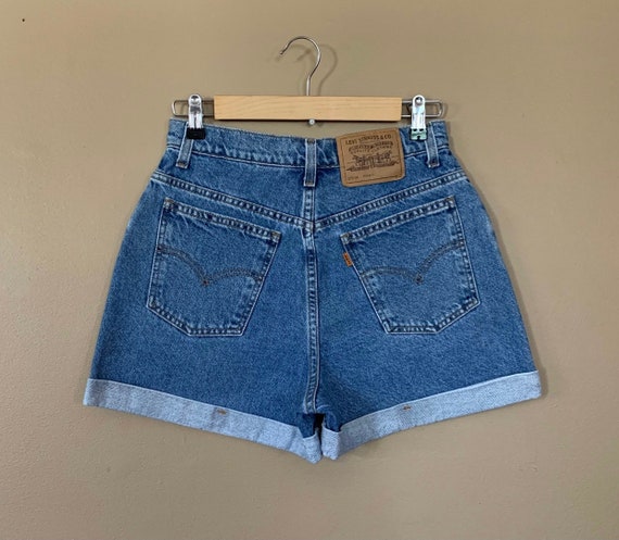 90s Shorts/levis 954 Cuffed Shorts - Etsy