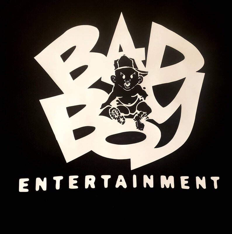 BAD BOY Records Entertainment Logo Notorious B.I.G. Big Biggie Etsy