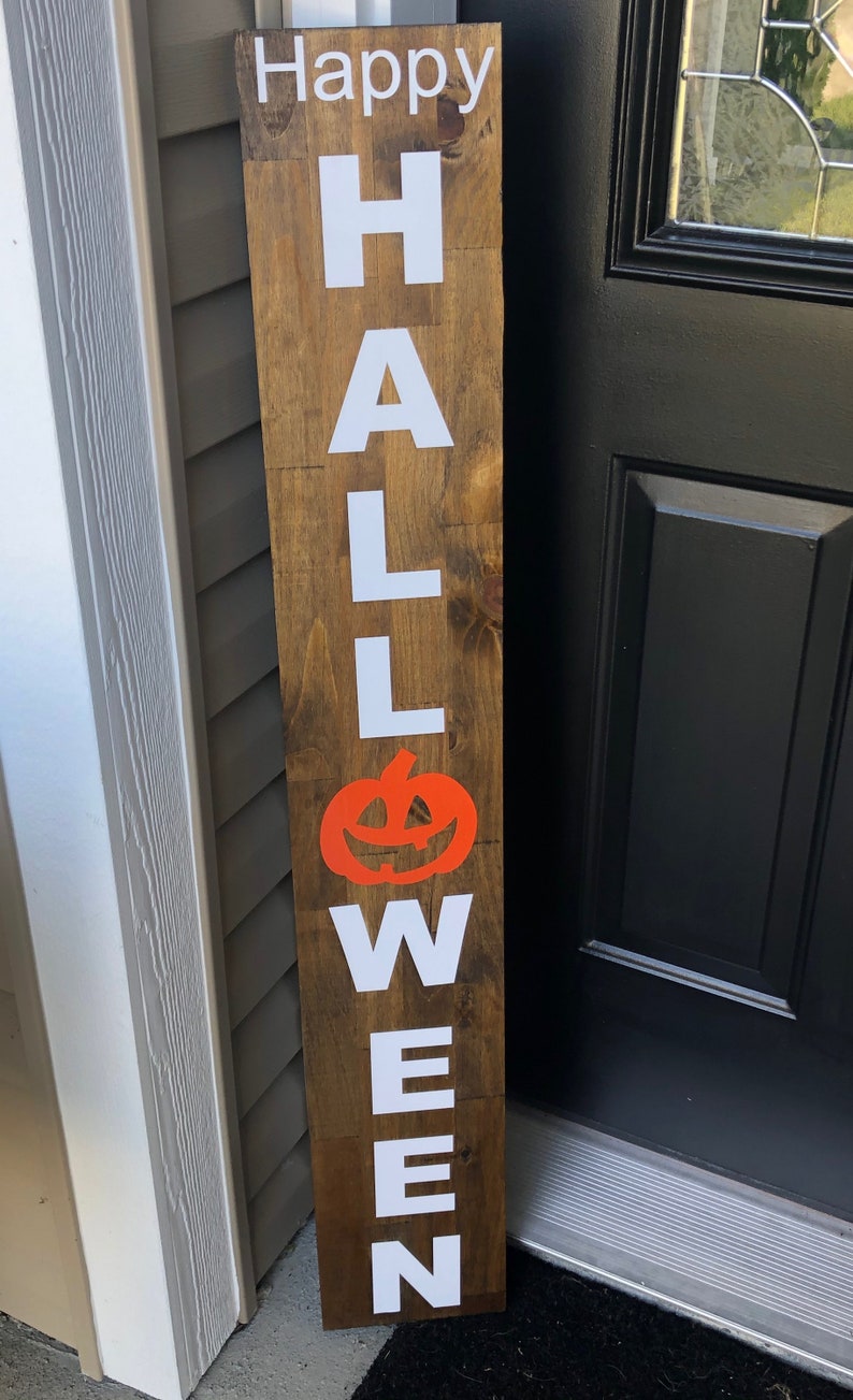 Halloween welcome sign