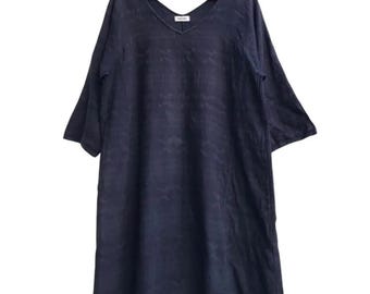 Vintage Issey Miyake Plantation Cotton Tunic Dress Size M