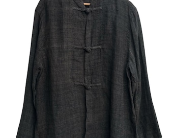 Vintage Japanese Brand Gigei Noragi Style Light Layer Knot Buttons