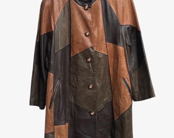 Vintage Yves Saint Laurent Leather Jacket / 1980s Leather Jacket