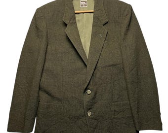 Vintage AW73 Issey Miyake-wollen jas voor heren