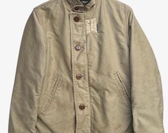 Vintage blauw blauw Japan kaki N1 deckjack maat 1