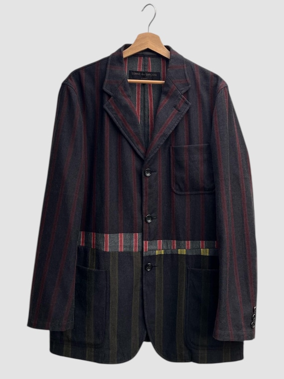 Archive AW01 Comme Des Garcons Homme Deconstructed Patchwork 