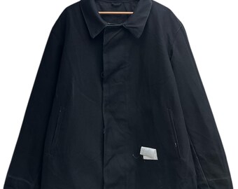 Vintage dekjack van het Russische leger, effen zwart