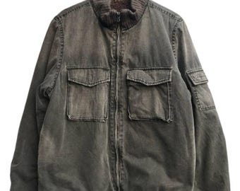 Vintage John Bull Sherpa Lined Jacket Men’s L