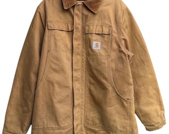 Carhartt Tan Duck Traditional C03 Jacket