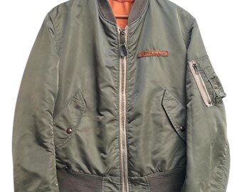 Vintage 90's Alpha Industries US Air Force Bomber Jacket Large
