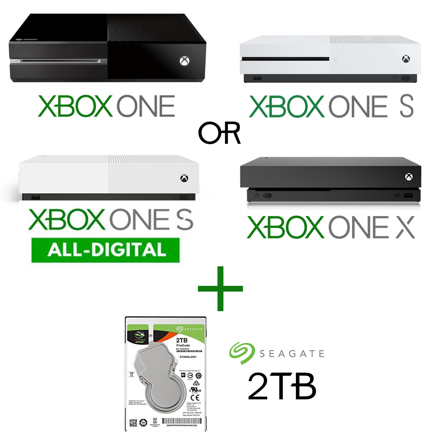 2tb internal hard drive xbox one