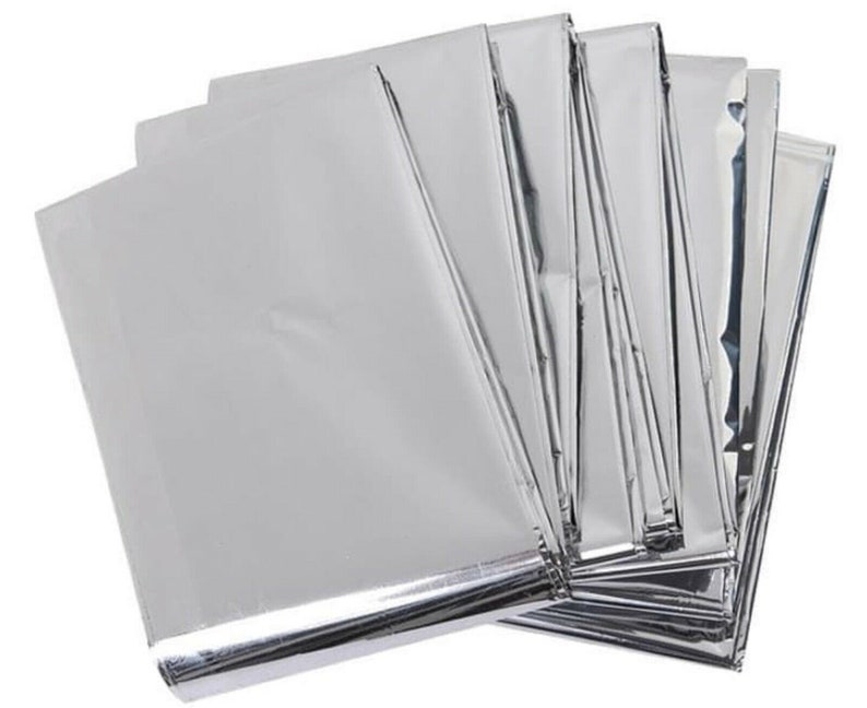 Baby Sensory Foil Blanket Tummy time Etsy