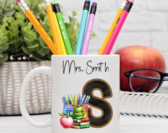 Personalised Teacher Thankyou Gift| Teacher Appreciation Mug Gift| Teacher Mug With Name| Teaching Assistant Gift| End Of Term Class Gift|