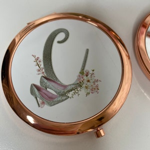 Personalised Mirror| Girls Compact Mirror| Pocket Mirror| Handbag Mirror| Foldable Mirror Gifts For Teens| Make Up Gift| Gift for brides