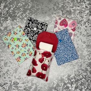 Pocket Tissue Holder| Tissue Packet Pouch| Fabric Tissue Case| Handbag Tissue Holder| Tissue Holder| Tissue Case
