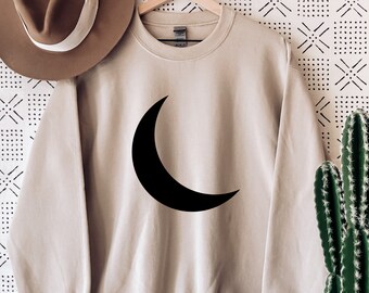 crescent moon sweater
