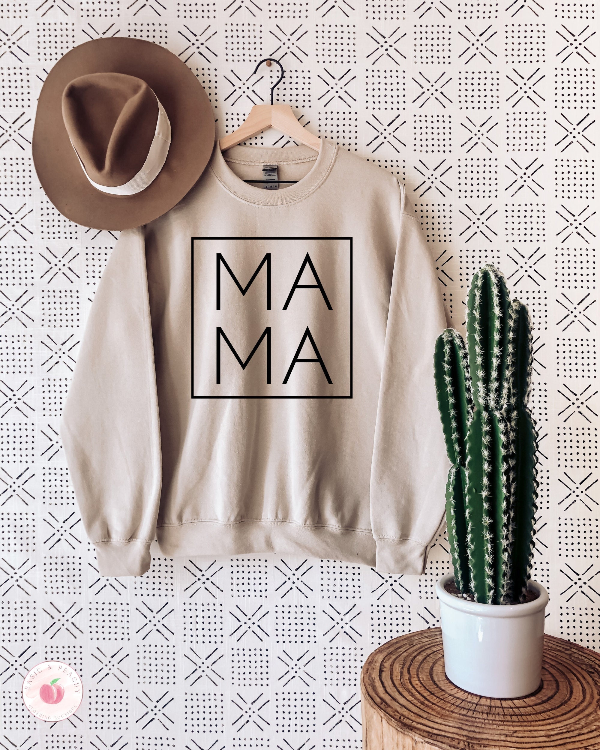 Mama Crewneck Sweatshirt Gift Mama 