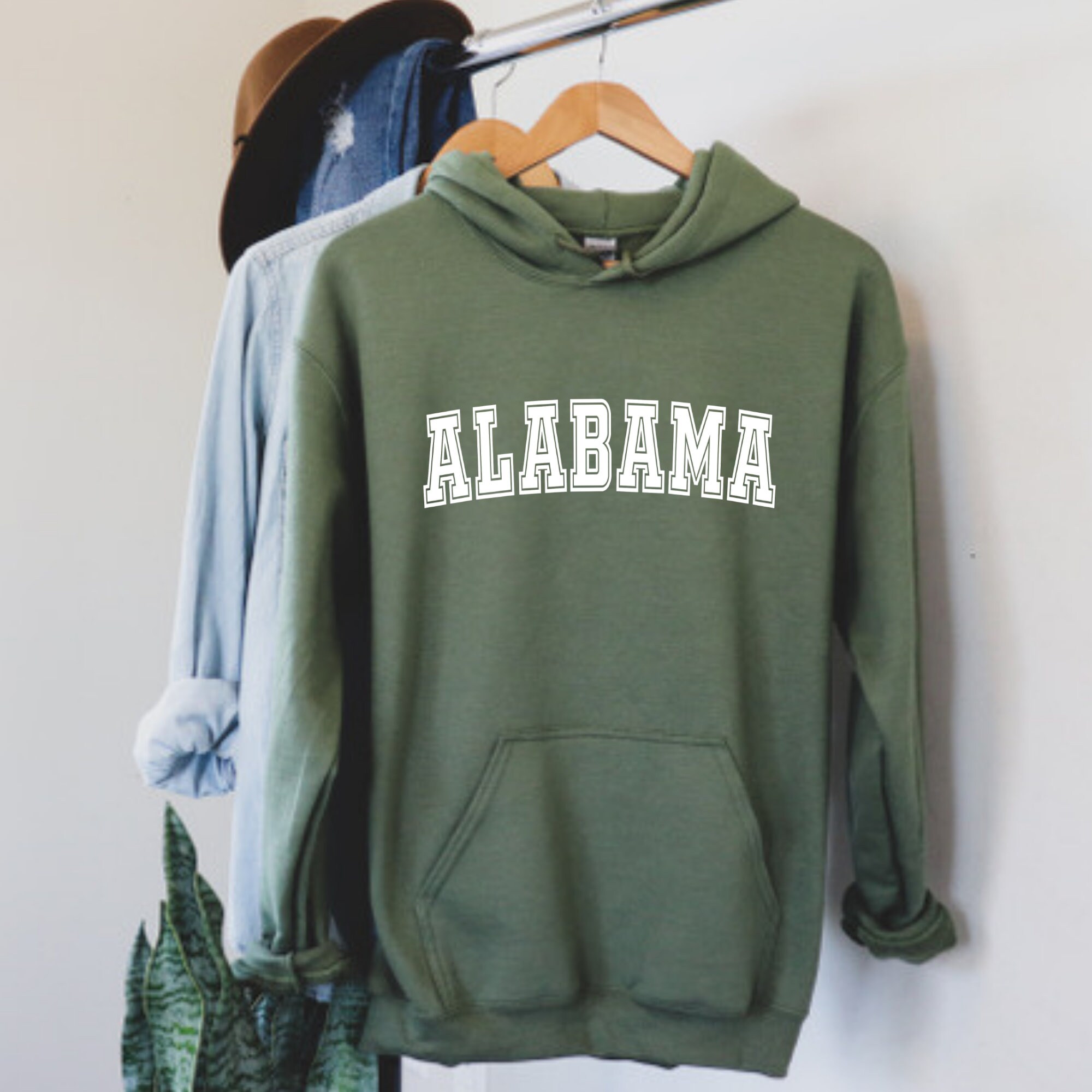 Alabama Sweatshirt State Sweatshirt Alabama Hoodie | Etsy